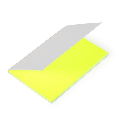 BLOC AVEC FEUILLES ELECTROSTATIQUE EN PP