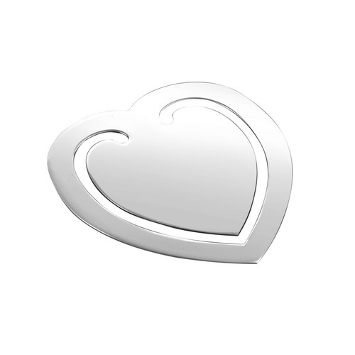 BOOKMARK "HEART" (1pz) - 50x55 mm