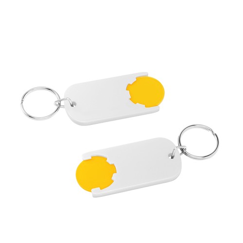 Chiphouder met winkelwagenmuntje 1€ "Alpha"