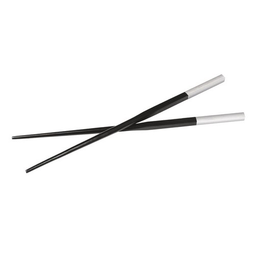 CHOPSTICK - BOIS & CHROMÉ SET 2pc