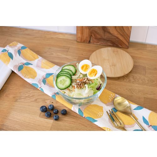 Glass salad bowl Isabeau