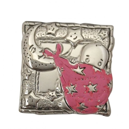 BLAZON LITTLE GIRL WITH MOON- mm 25x25