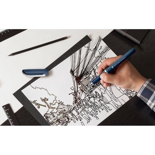 BOLT. Stylo à bille ABS avec clip métallique