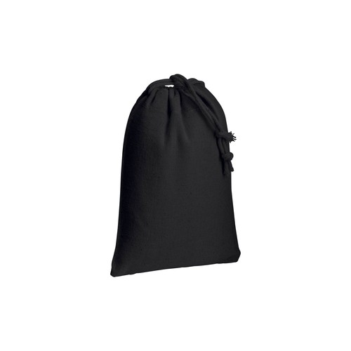120 g/m2 cotton drawstring bag, 10 x 14 cm