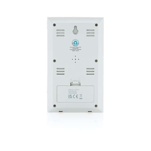 Station météo en bambou et plastique recyclé RCS Utah