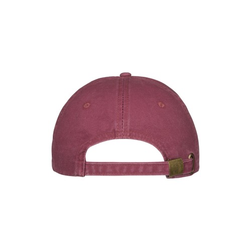 260 g/m2 stone washed cotton baseball cap, 6 panels