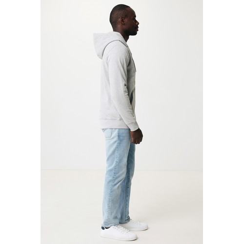 IQONIQ Abisko gerecycled katoen hoodie met rits