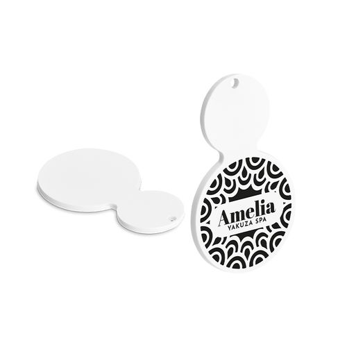 FICHA DE PLÁSTICO (ABS) REDONDA Ø55mm