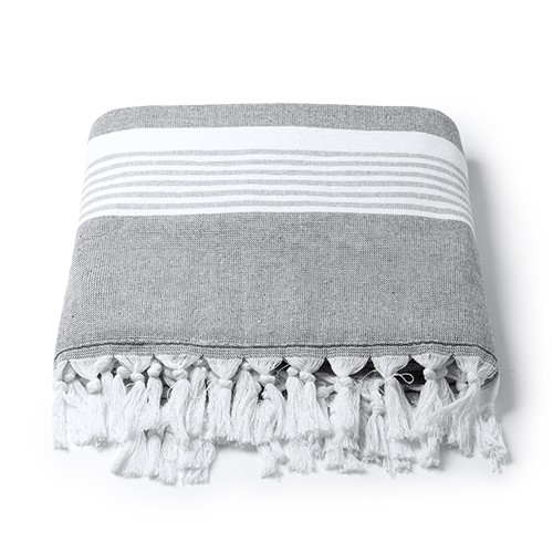 Cotton terry pareo towel with decorative knotted Otília