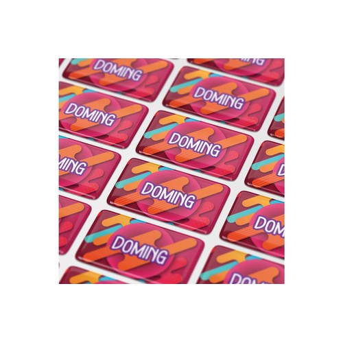 Doming Rectangle 100x30 mm