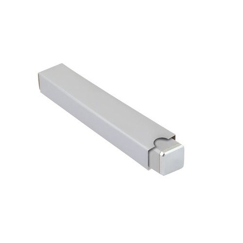 BOÎTE ALUMINIUM CARRE' COULEUR ARGENT