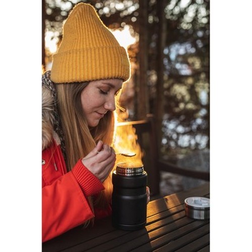 Boîte alimentaire isotherme Air Gifts 650 ml avec cuillère pliable | Jonathan