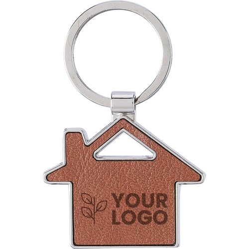 Porte-clé en cuir recyclé Jim