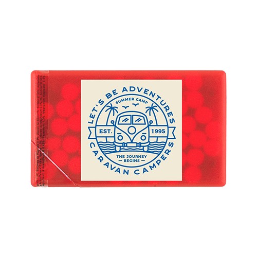 Credit card dispenser with mints Enas