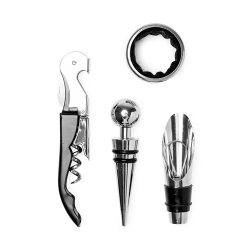 doos met wijnaccessoires