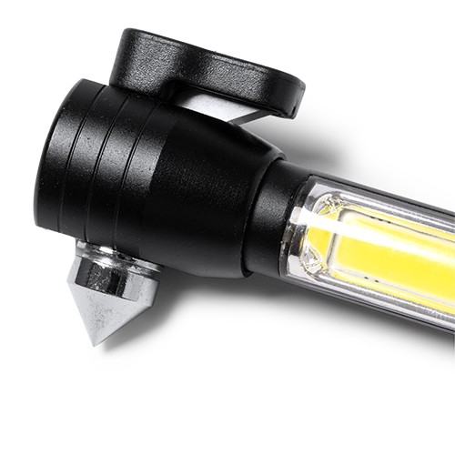 Linterna multiusos en aluminio, funciona con una p Lilian