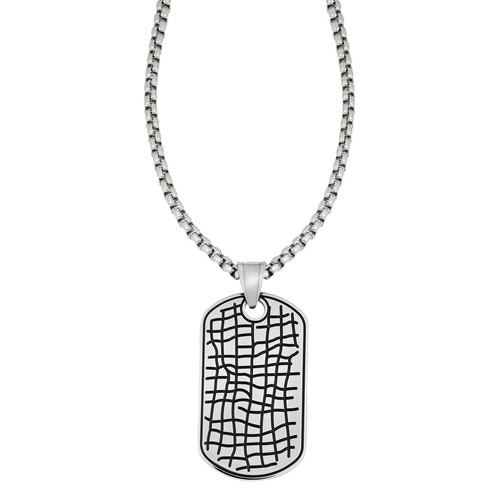 Zippo Tag Pendant Necklace