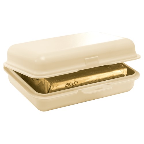 Bio lunch box/bio butter dish
