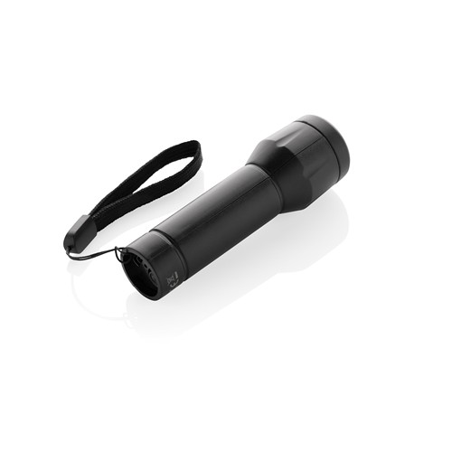 Flara RSC recycled plastic USB-rechargeable torch