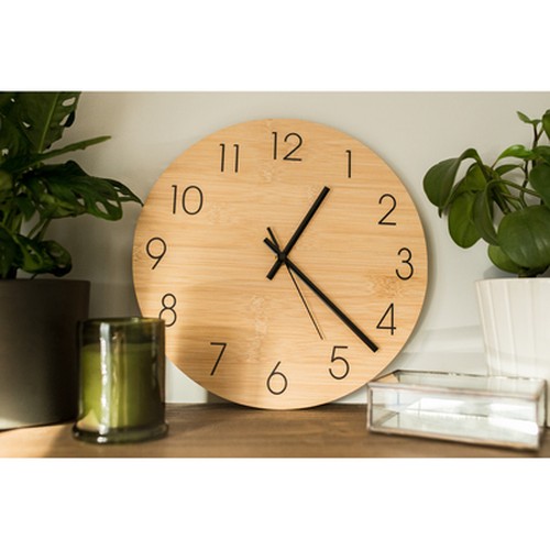 Bamboo wall clock | Imani