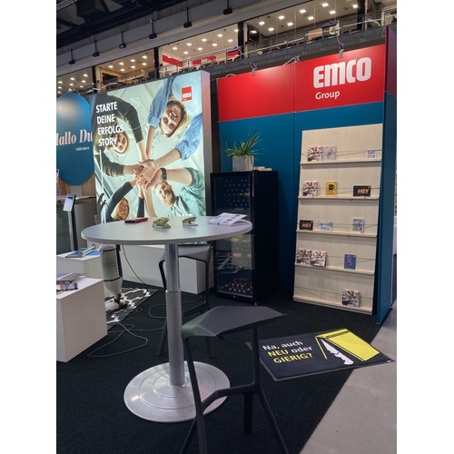 Floor mats for trade fairs and showrooms