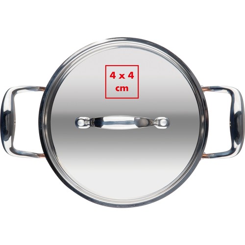 CrisMa copper pot with lid