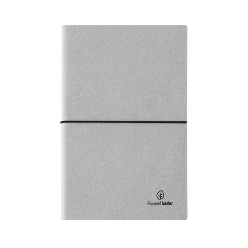 A5 GRS recycled leather notebook