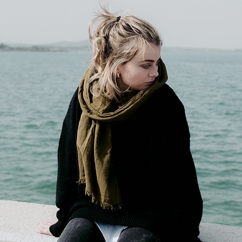 Classic cotton scarf Grignetta