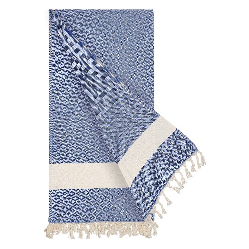 Organic cotton pareo towel with backpack bag Grizzy