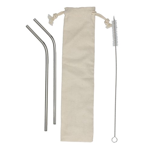Ensemble de paille "Steel"