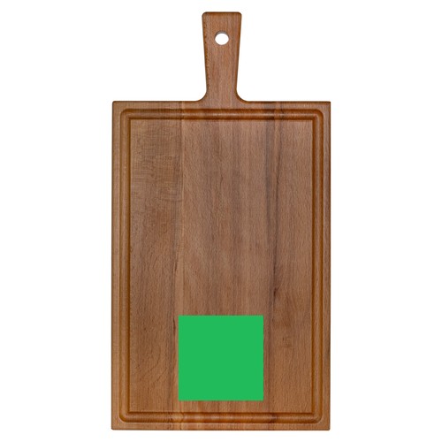 Beech board with handle 37x19 cm