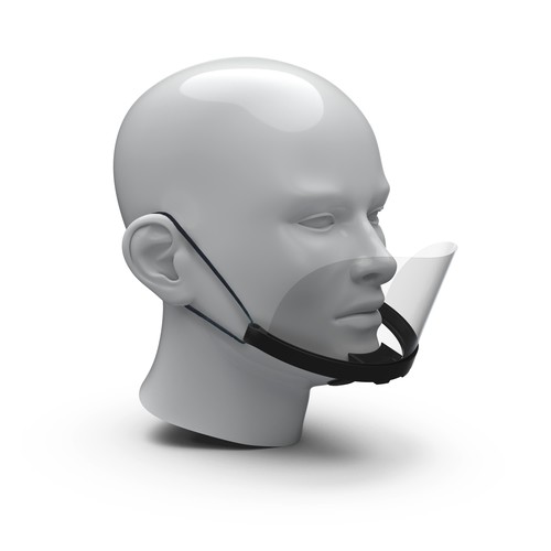 Écran bucco-nasal "Gastronomie"