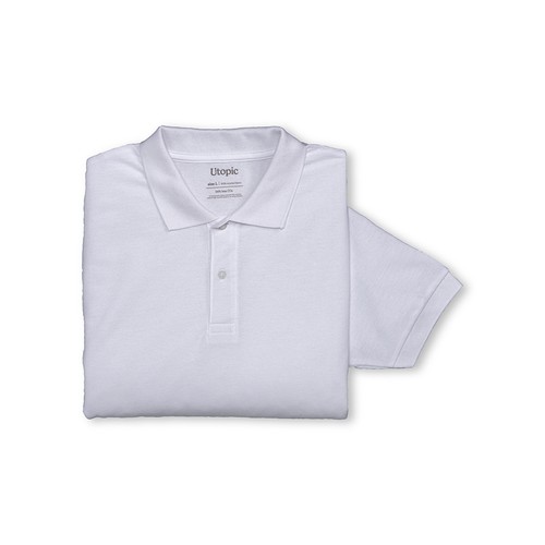 100% recycled fabric polo