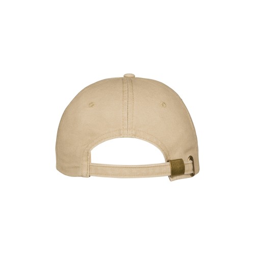 260 g/m2 stone washed cotton baseball cap, 6 panels