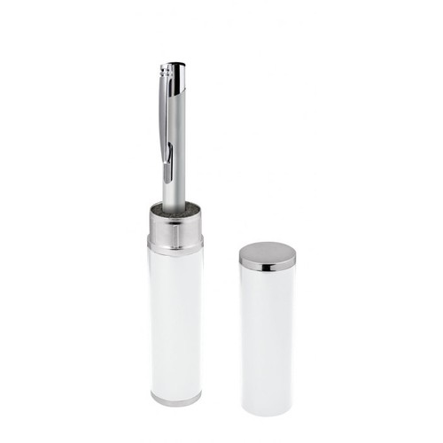 BOÎTE ALUMINIUM BLANC - SANS STYLO