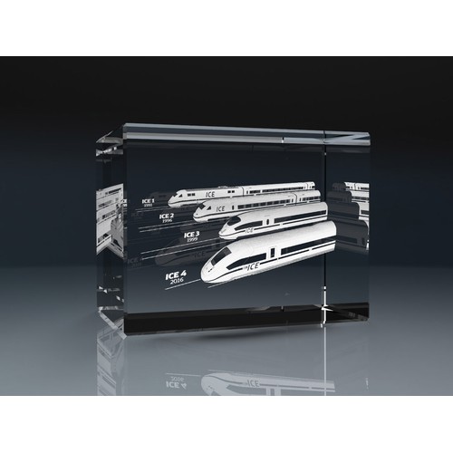 Bloc de verre, 110x75x65mm