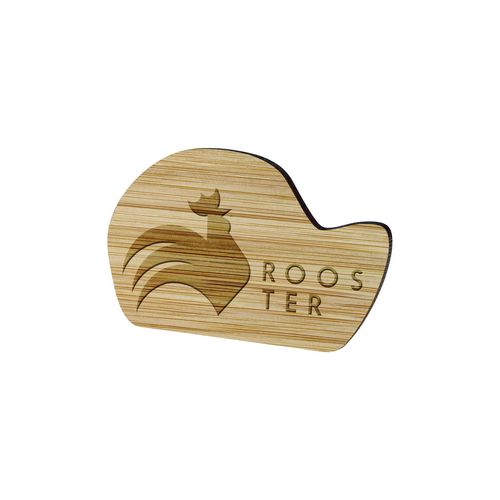 Badge Bamboo DYO, Magnet, Engraving