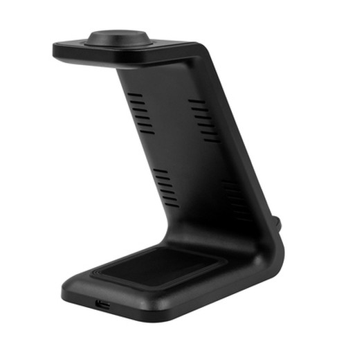 Ładowarka bezprzewodowa 15W, 3 w 1, stojak na telefon | Todd