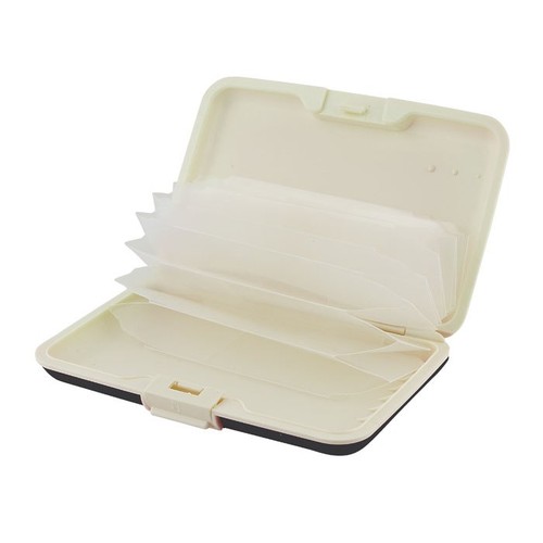 PORTE-CARTES DE VISITE SILICONE NOIR