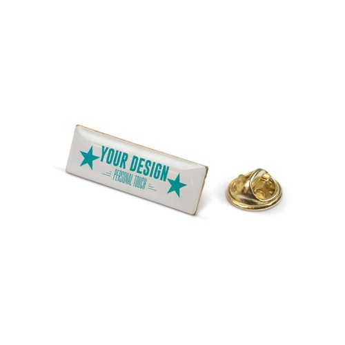 Badge metalen pin 30x10mm