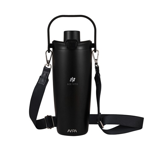 Avira Ayala RCS re-steel duosip lockable crossbody tumbler