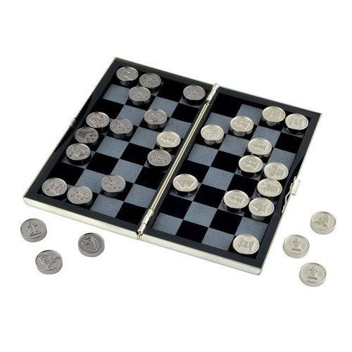 DRAUGHTS & CHESS TRAVEL LUX BOX-125x125