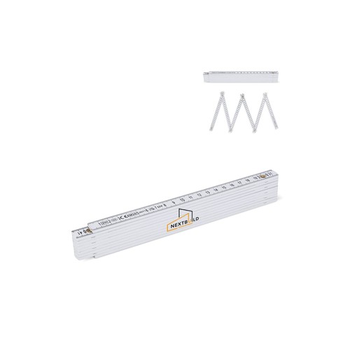 Calibrated foldable ruler 2m