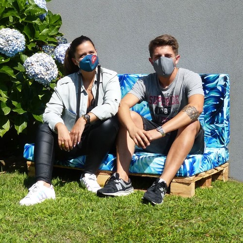 BACKREST FOR PALLET SOFA WITH CUSTOMIZABLE 10CM FOAM