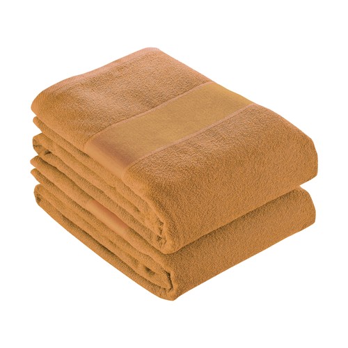 100% cotton (300 g/m2) terry towel with a matching polyester strip for printing