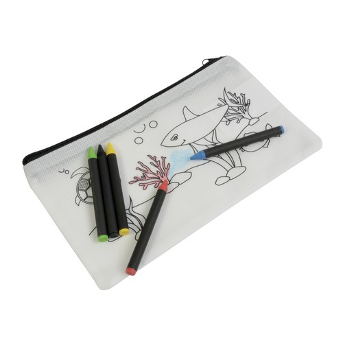 5 wax with cylindrical cross-sections, in non-woven colorable pack