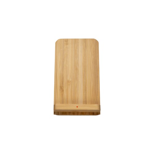 Bamboo wireless  charger. Output: DC5V/1A(5W)