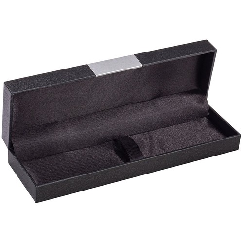 BLACK BOX WITH PLATE FOR 1 PEN- NO PEN