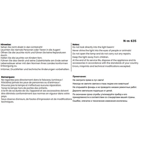 Faites-moi le BEAM! Lampe de poche rechargeable 1000 lumens