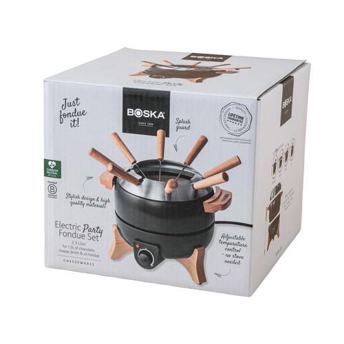 Set fondue eléctrica para fiestas BOSKA 2,3 L (tipo F UE)